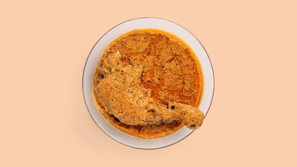 Soso Ya Mwamba med kylling og fufu